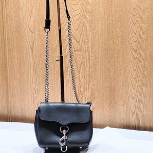 Rebecca Minkoff Mini Stella Crossbody Flap Chain Leather Bag
